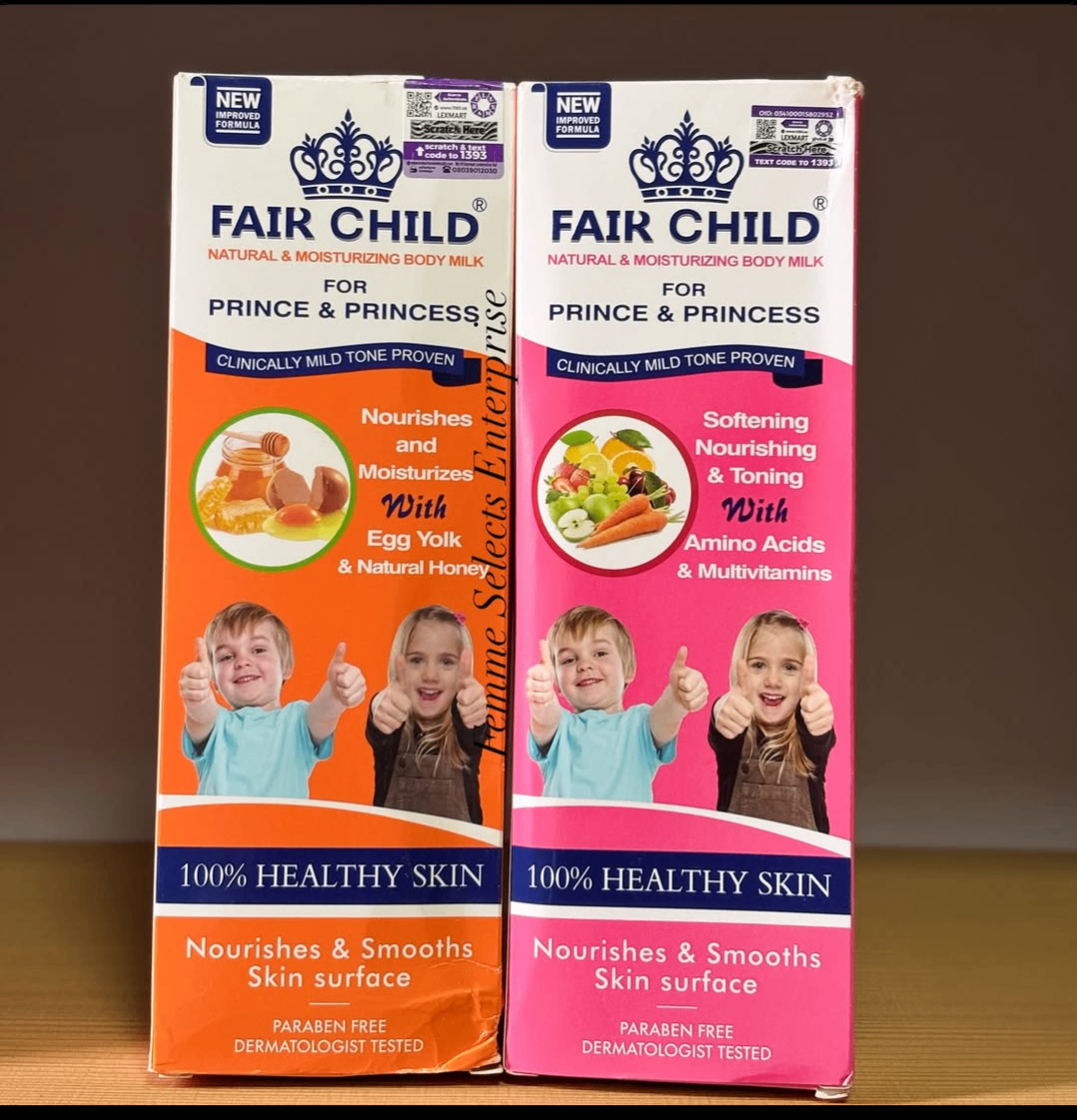 Fair Child lotion