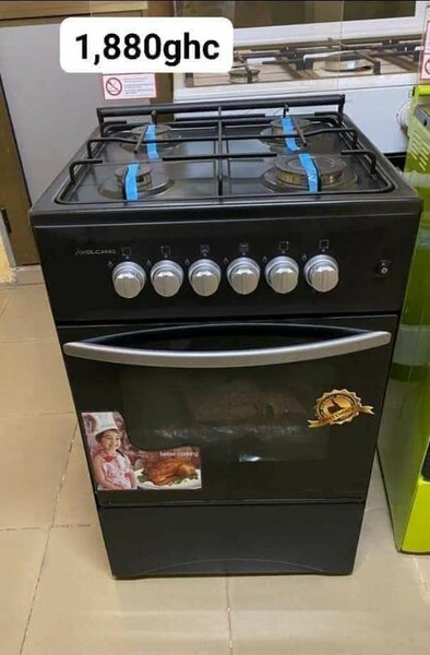 Gas Stove Burner With Oven and Grill