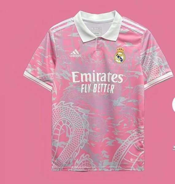 Maillot rose Real Madrid 2023