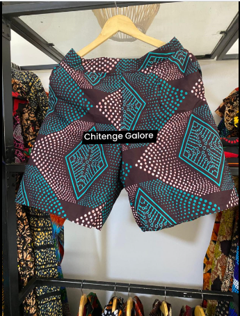 multi-colored shorts