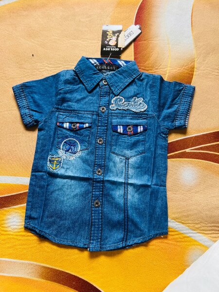 Chemises à manches courtes enfant