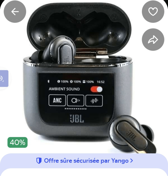 Ecouteurs tour pro 2