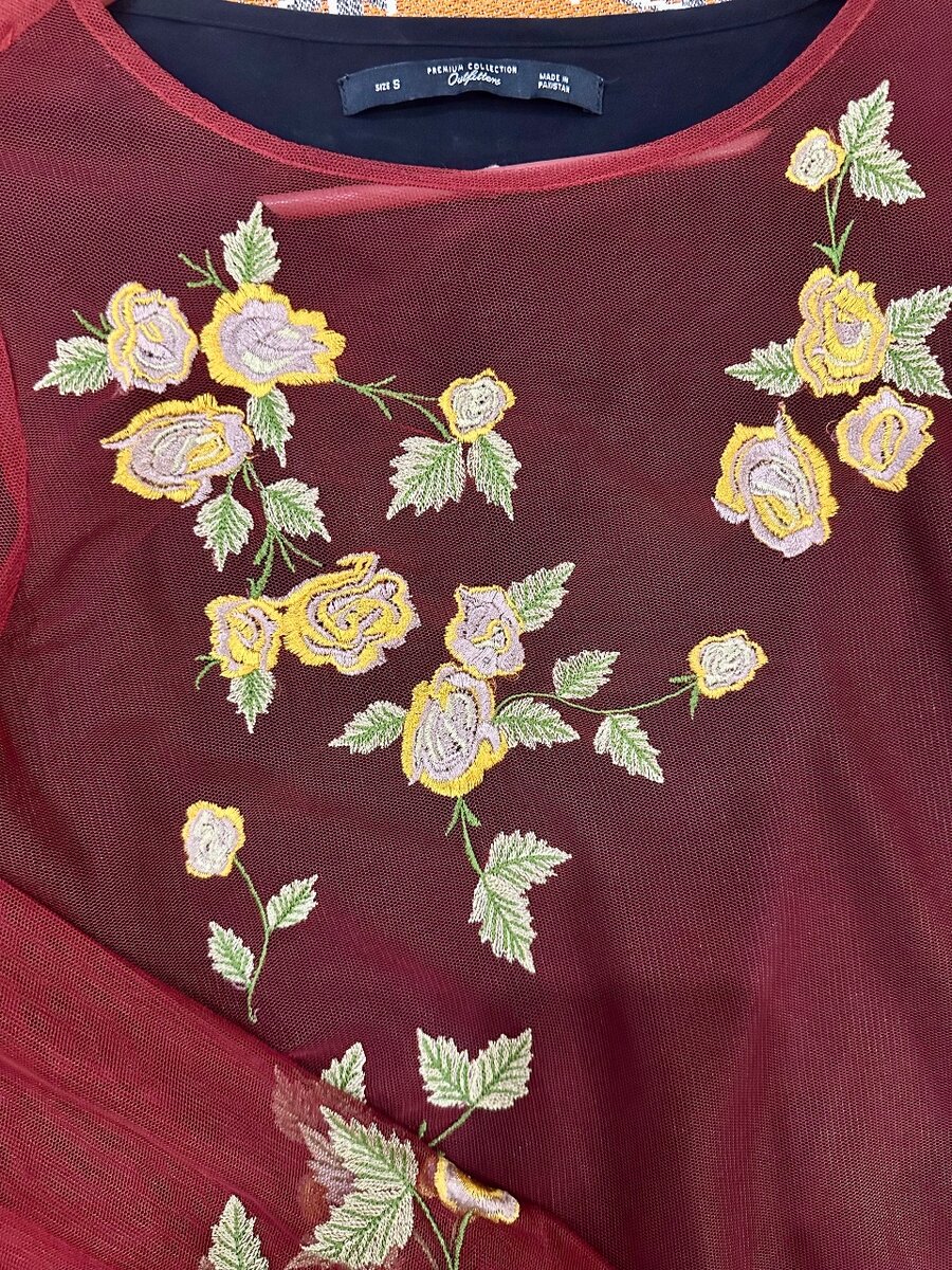 Women net shirt