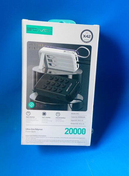 Power bank 20000mAh SOVO