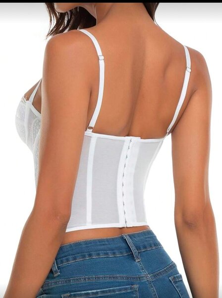 Corset blanc