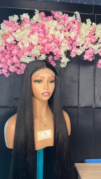 4x4 30 inches 100% human hair