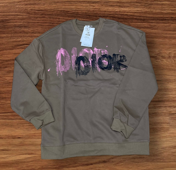 sweatshirt gray with print