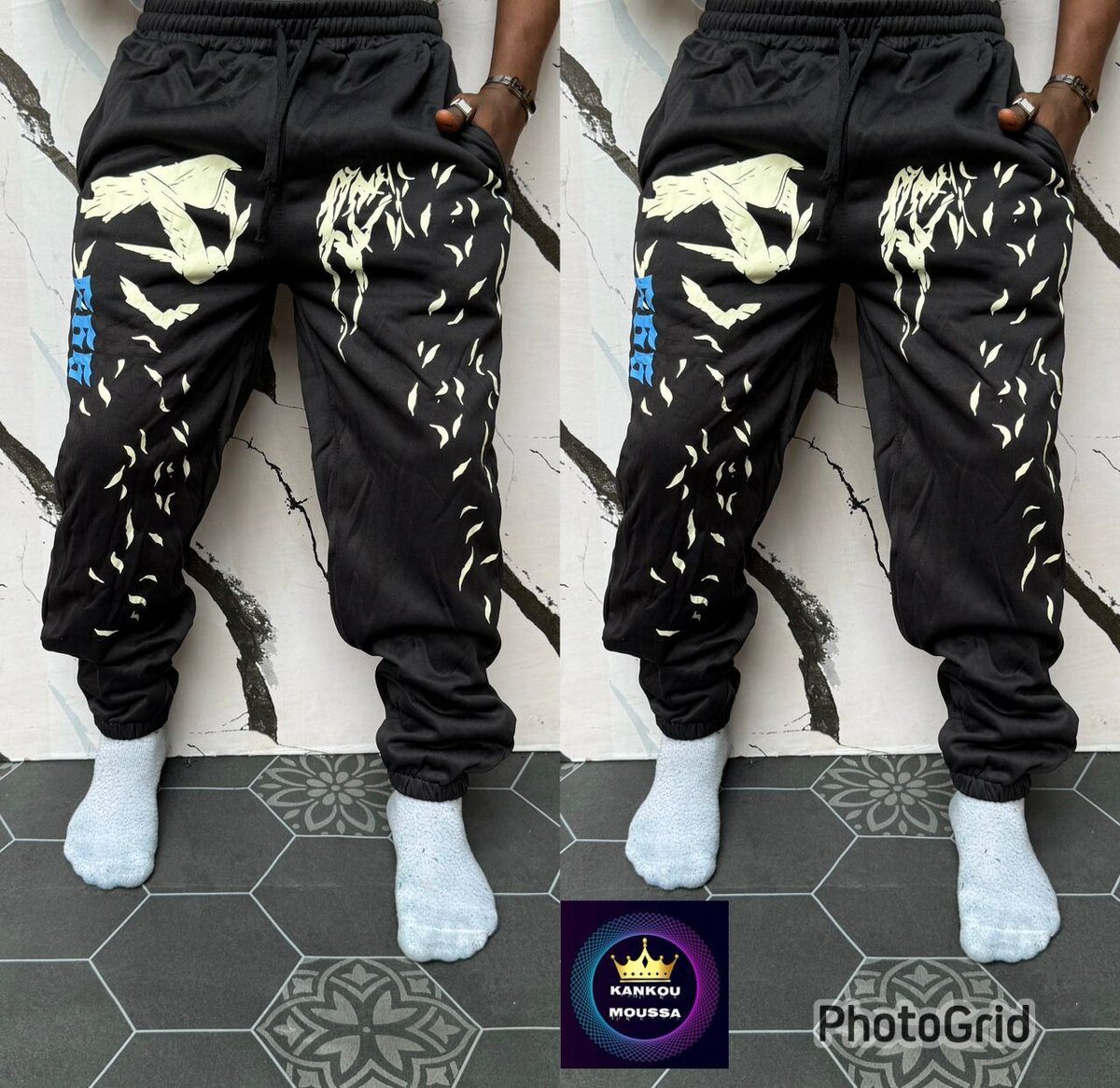 Pantalon streetwear unisexe