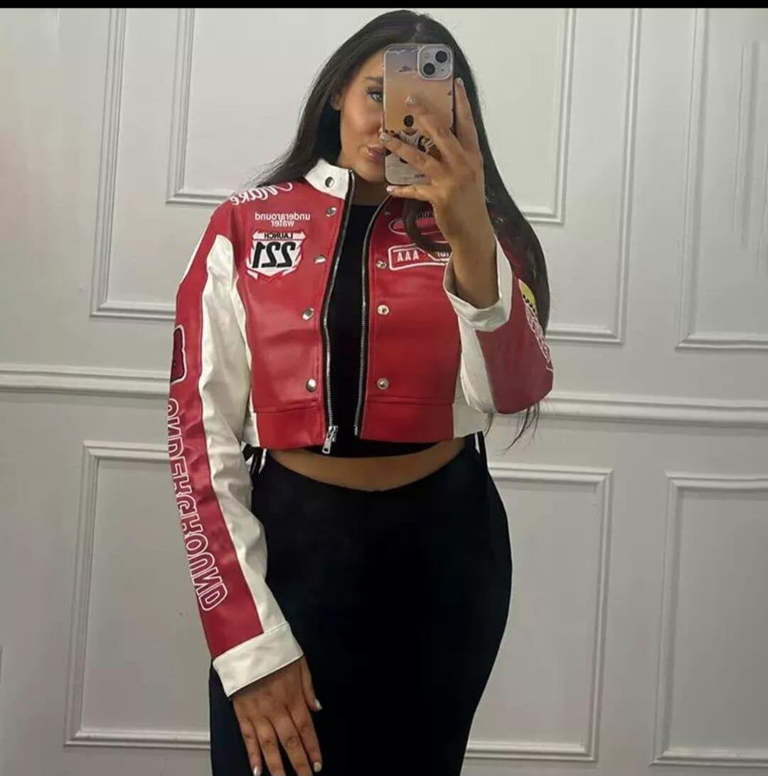 Veste moto chic femme