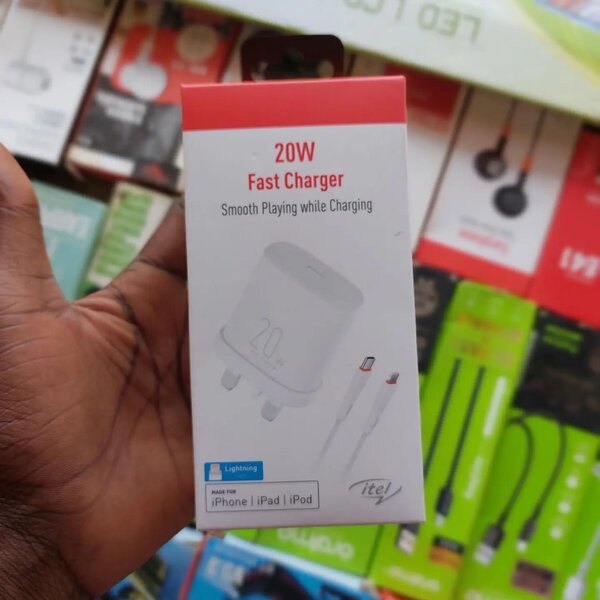 Original Itel Type C to Lightening Charger