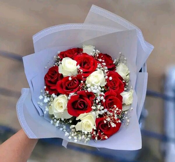 Bouquet de roses élégantes