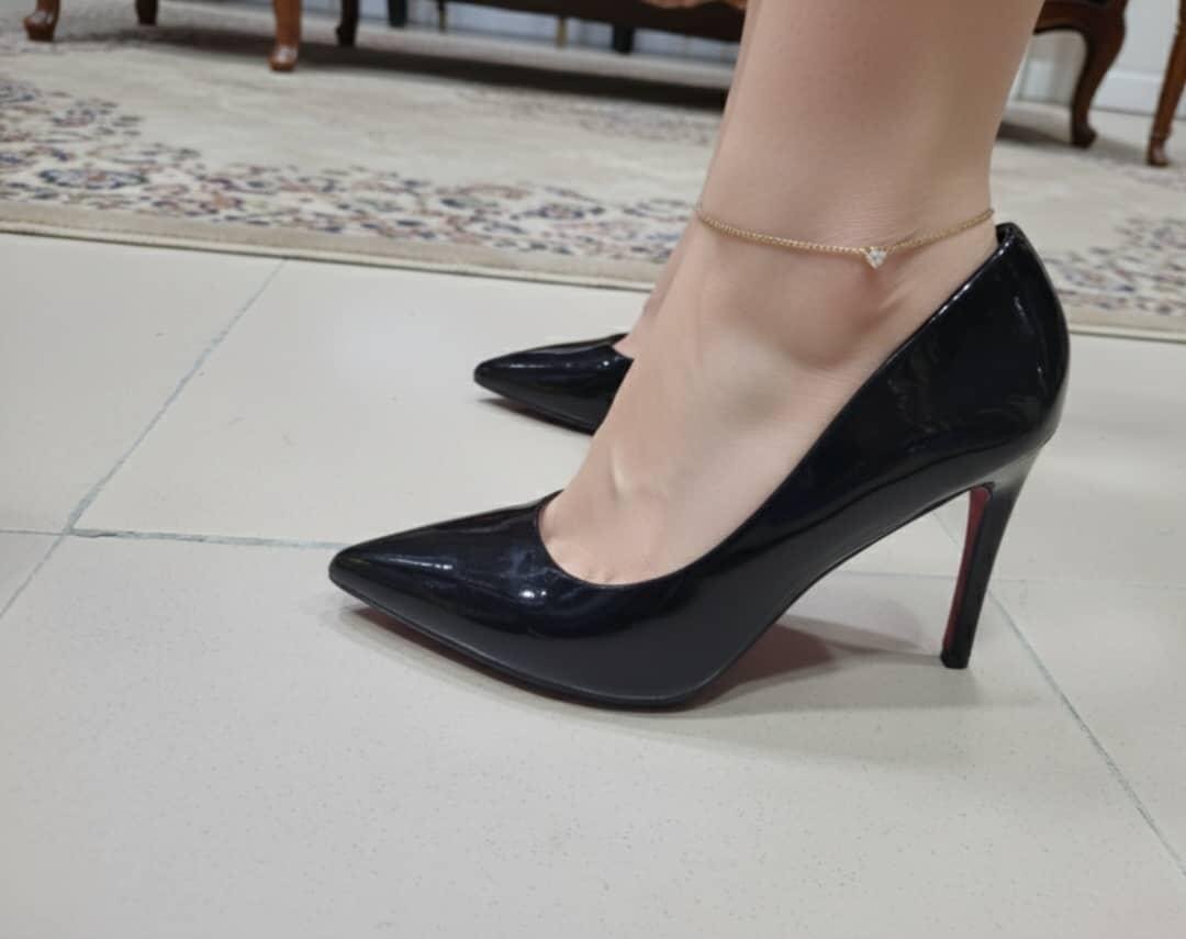 Escarpins élégants en cuir verni