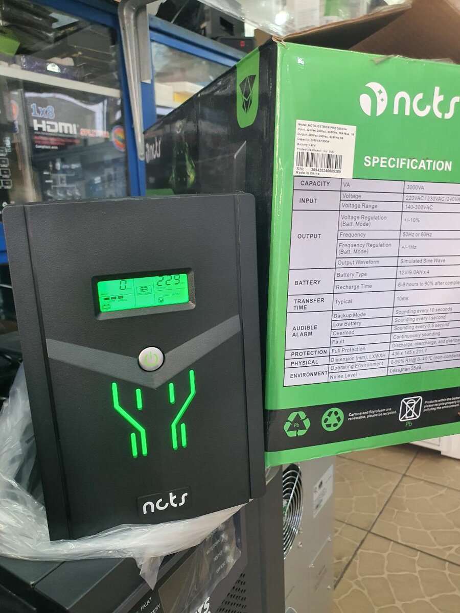 Onduleur de Secours NCTS 2000VA