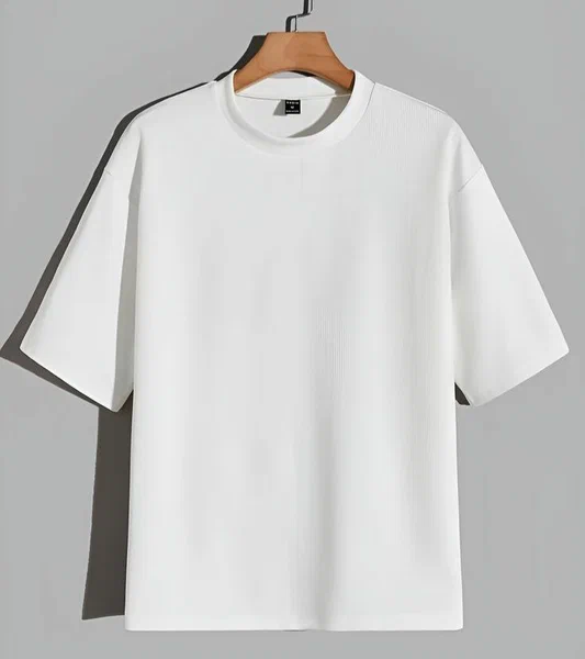 T-shirt classiqu blanc unisexe