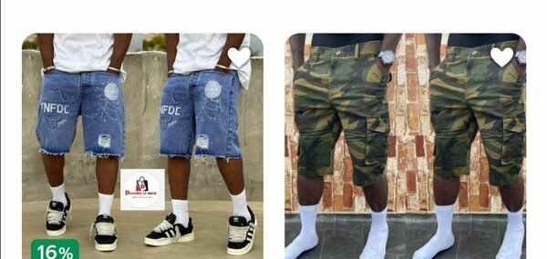 Shorts décontractés homme