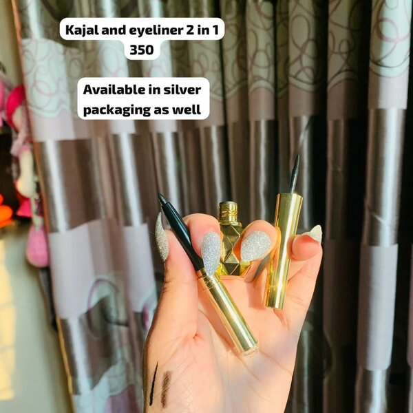 Kajal and eyeliner 2 in 1 