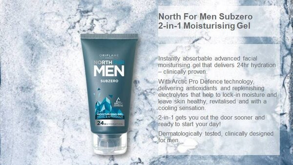 2-in-1 Moisturising Gel Facial & Aftershave