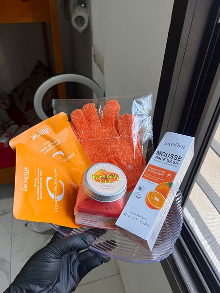 Ensemble de soin visage vitaminé