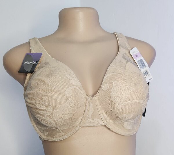 Women's Nude Lace Minimiser Bra(NEW)