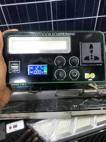 Batterie de secours solaire 500W