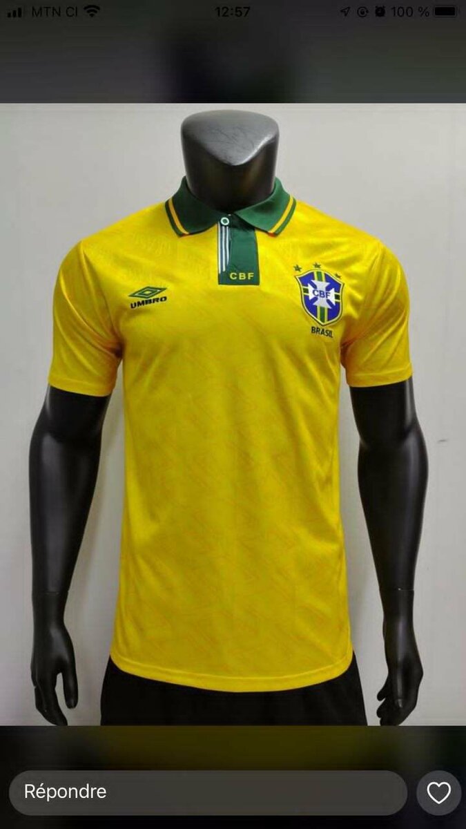 Maillot de brasil