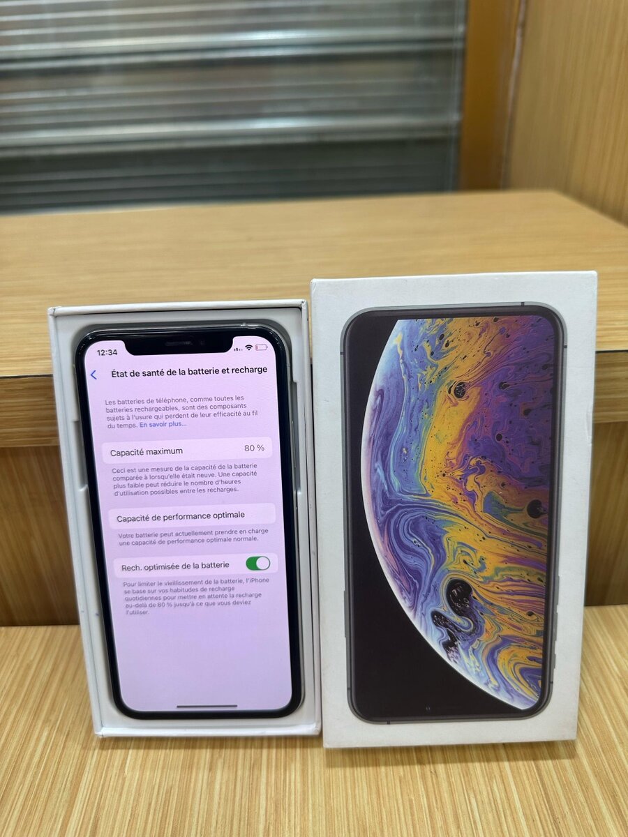 iPhone XS 64GB Argent