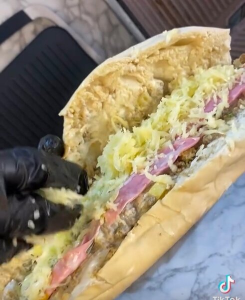 Panini garni gourmet