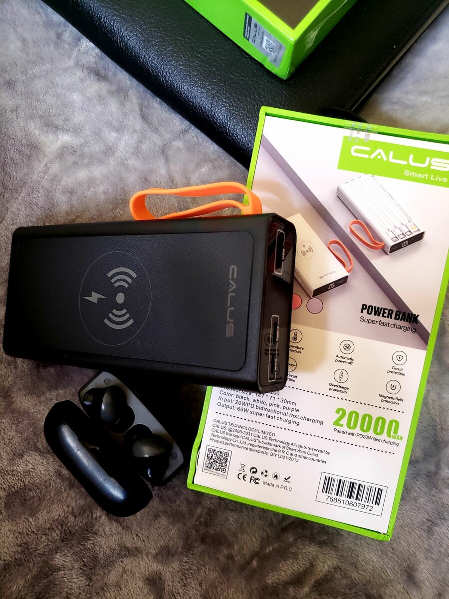 CALUS Ultra-fast Heavy duty Wireless Power Banks