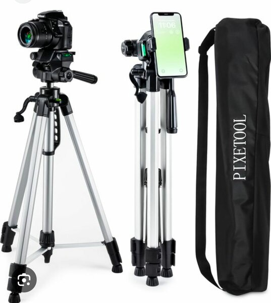 Trépied photo aluminium réglable