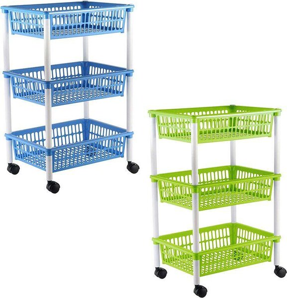 Étagère de rangement mobile