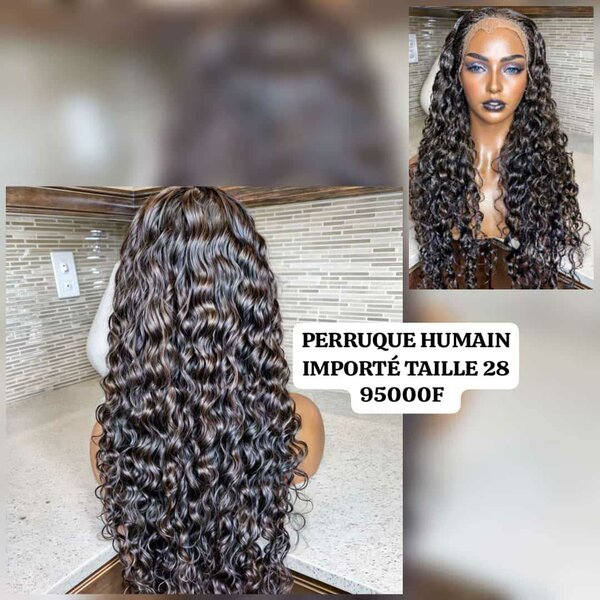 PERRUQUE DEEP WAVE TAILLE 28