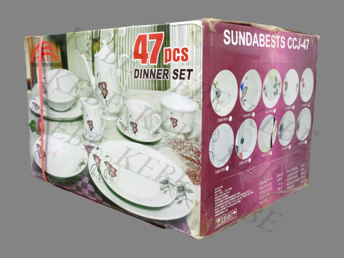 Ensemble porcelaine 47 pièces