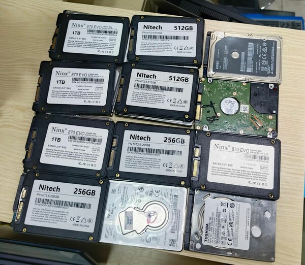 Disques SSD 256 Go