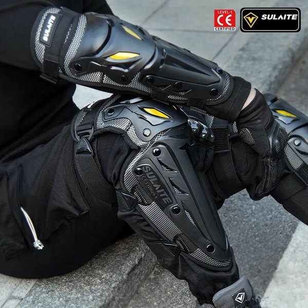 Genouillères et coudières moto