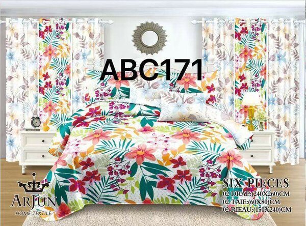 Parure de lit à motifs élégants