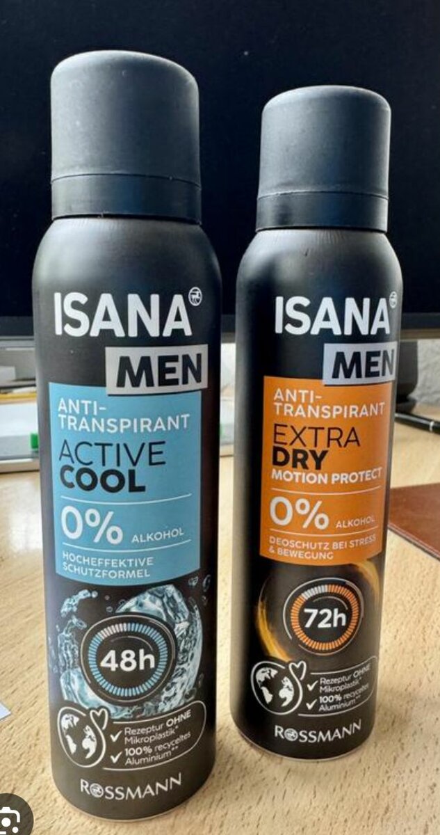ISANA Men Anti-Transpirant Extra Dry