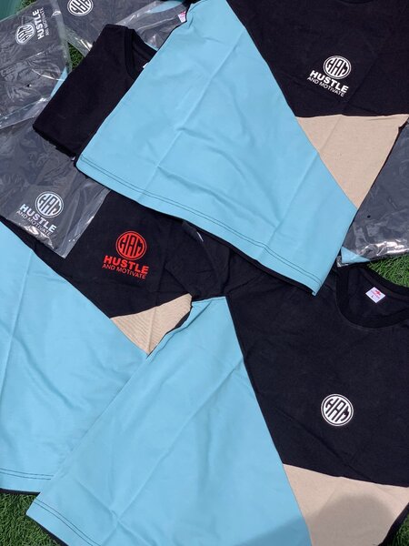 Hustle and motivate t-shirts