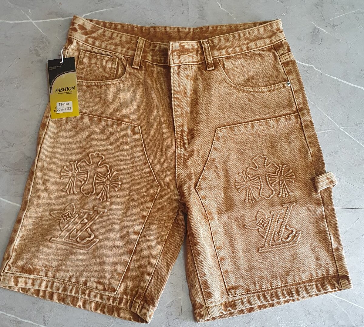 Shorts en jean décontractés