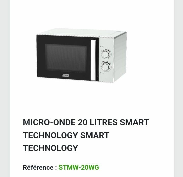 Micro-ondes 20L Binatone