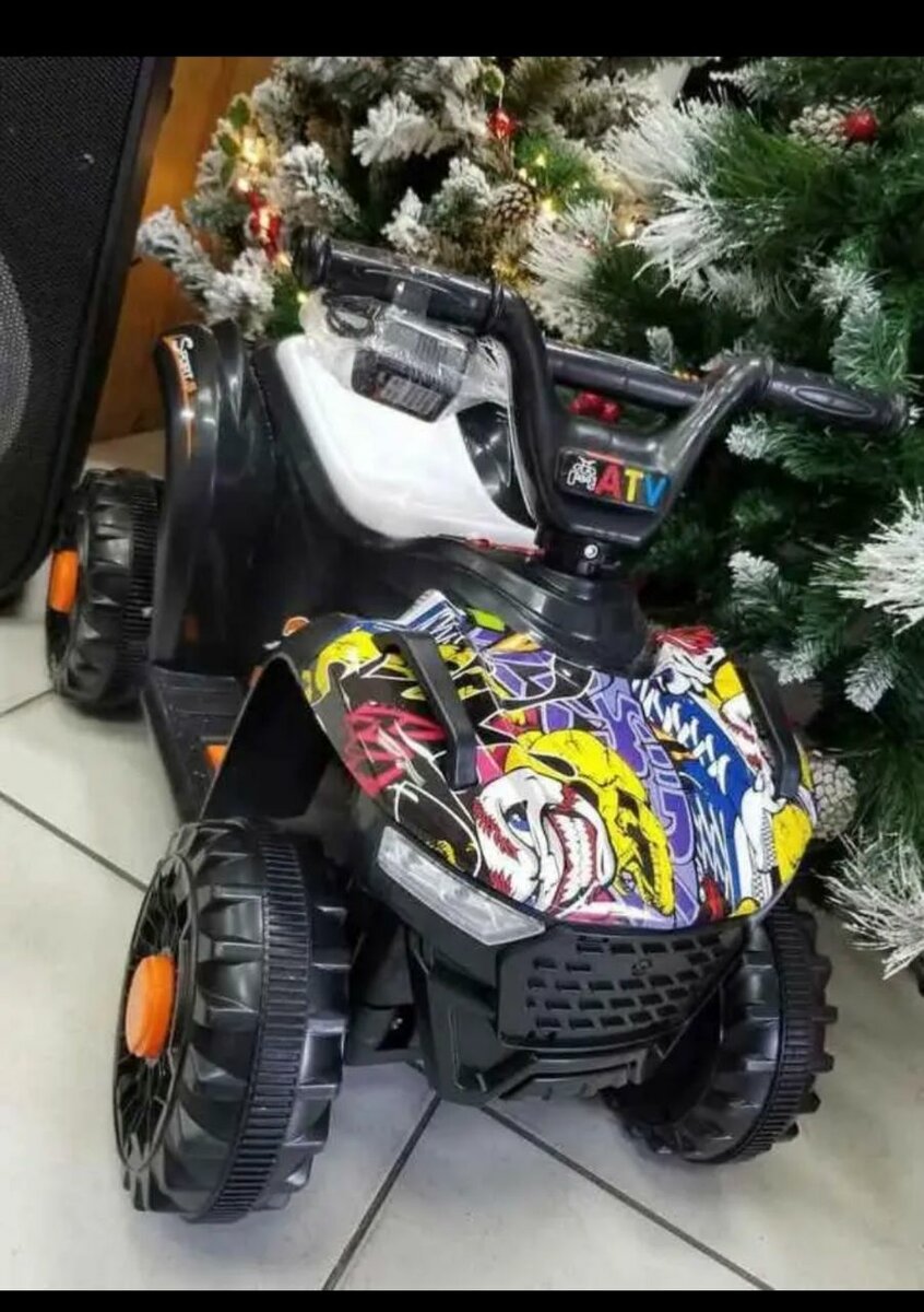 Quad enfant électrique coloré