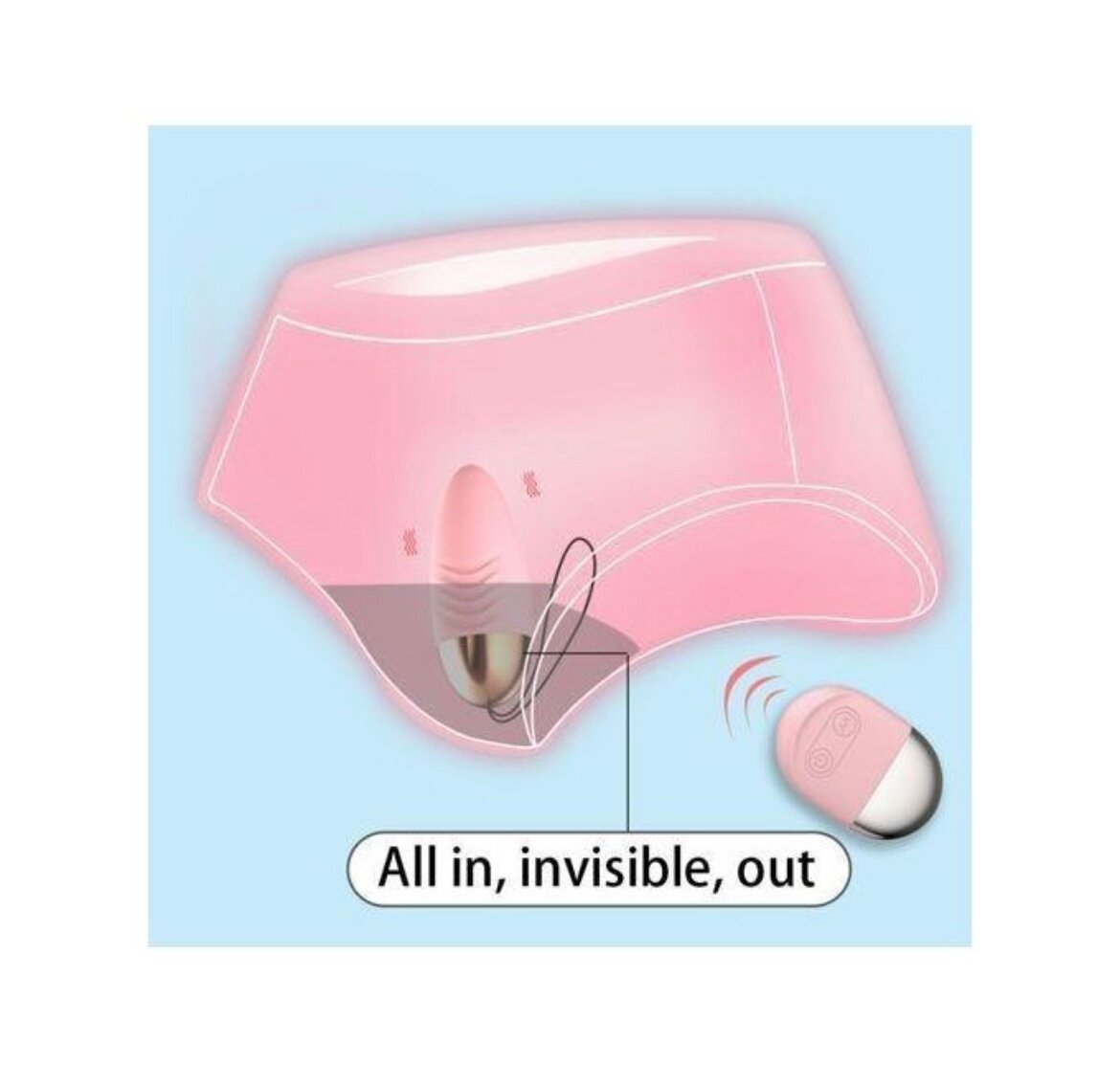 Oeuf Vibrant Télécommandé