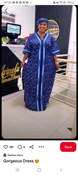 Elegant Maxi Kaftan Dress