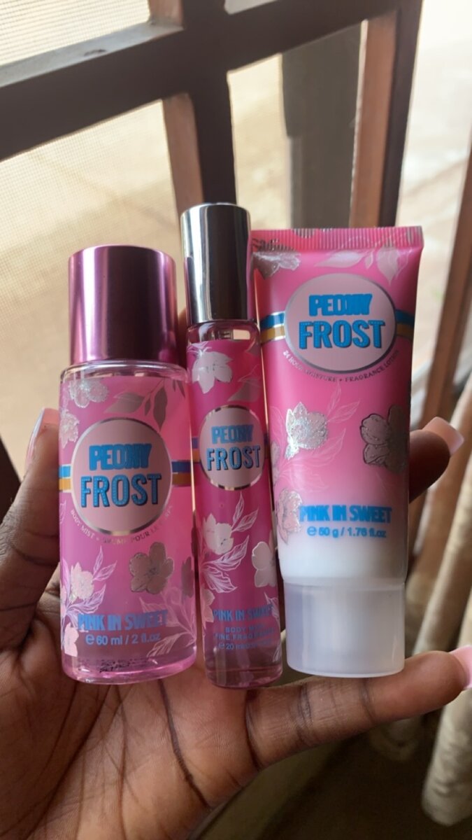 3 in 1 Pink in sweet mini perfume gift