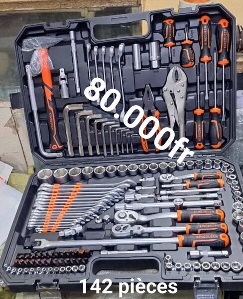 Coffret d'Outils 142 Pièces