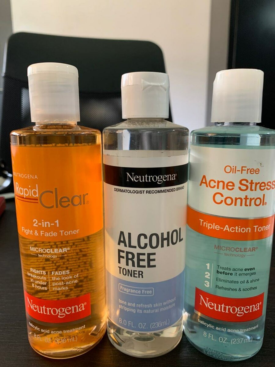 Neutrogena Toner Trio Set