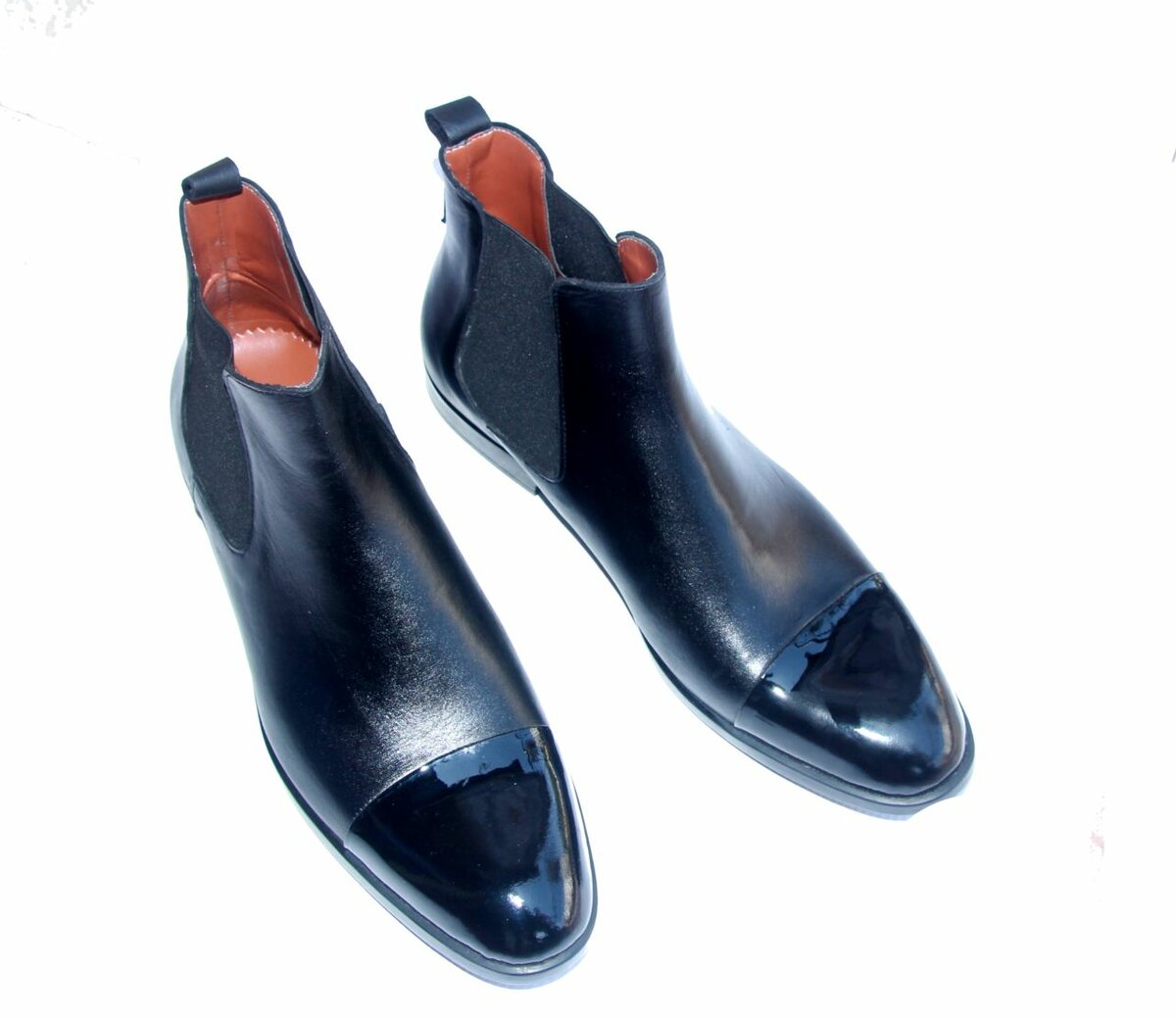 Gross Shine Cap-Toe Chelsea Bo