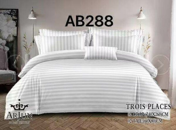 Parure de lit fleurie