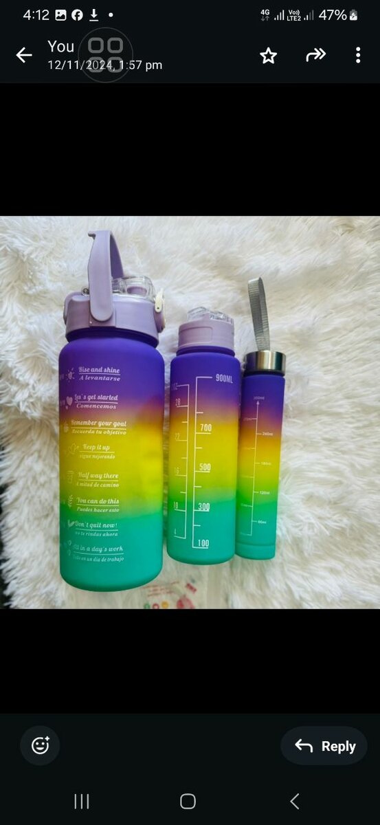 3 in one bottle set