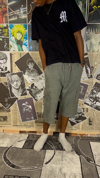 Bermuda cargo décontracté homme