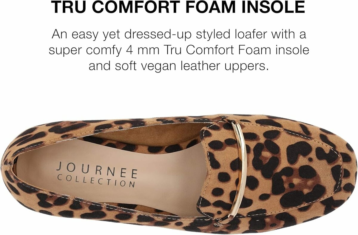 Leopard Print Loafers